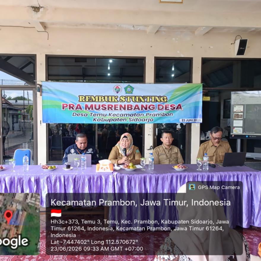 REMBUK STUNTING PRA MUSRENBANG DESA TEMU